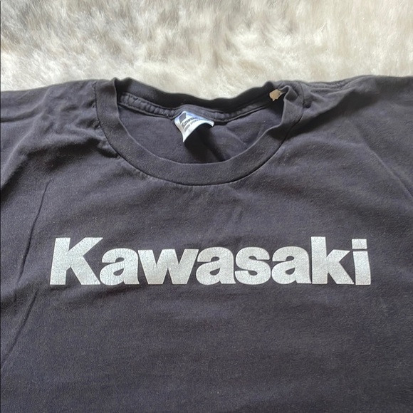Kawasaki Black Men's T-Shirt - Picture 2 of 8